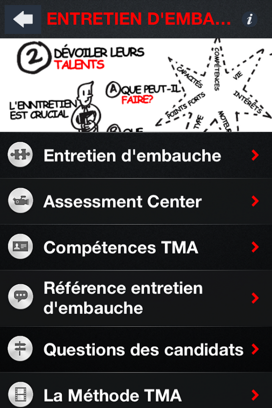 L'appli Mon entretien d'embauche